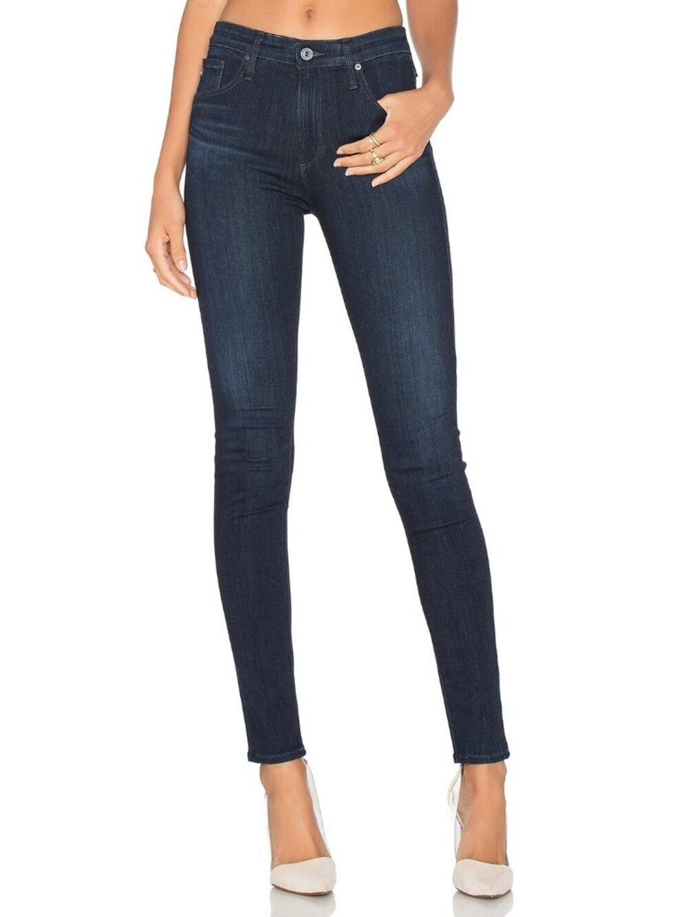 NWT Adriano Goldschmied AG Farrah Skinny in Brooks Stretch Jeans 28